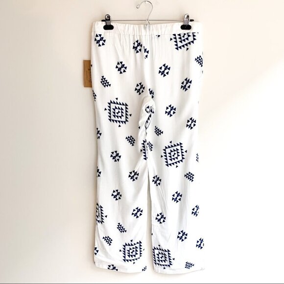 Revolve Plush Soleil Beach Print Pants Straight Leg High Waisted Size Small - Picture 11 of 13